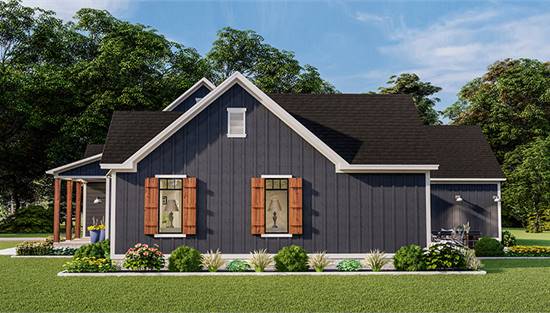 Modern Farm House Plan 7429: Blueberry Ridge - Plan 7429